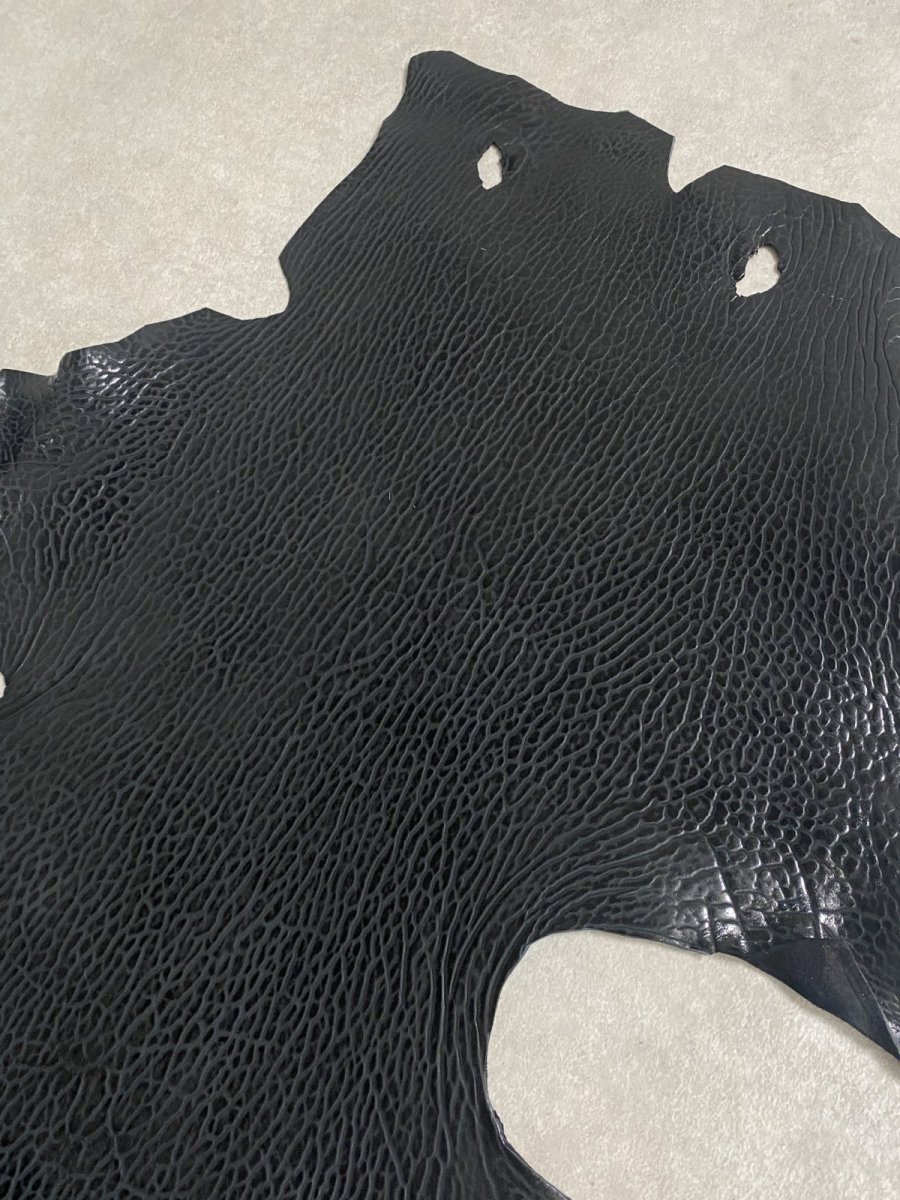 画像5: ケープシール　ブラック　オットセイ革　シールスキン (5)