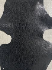 画像2: ケープシール　ブラック　オットセイ革　シールスキン (2)