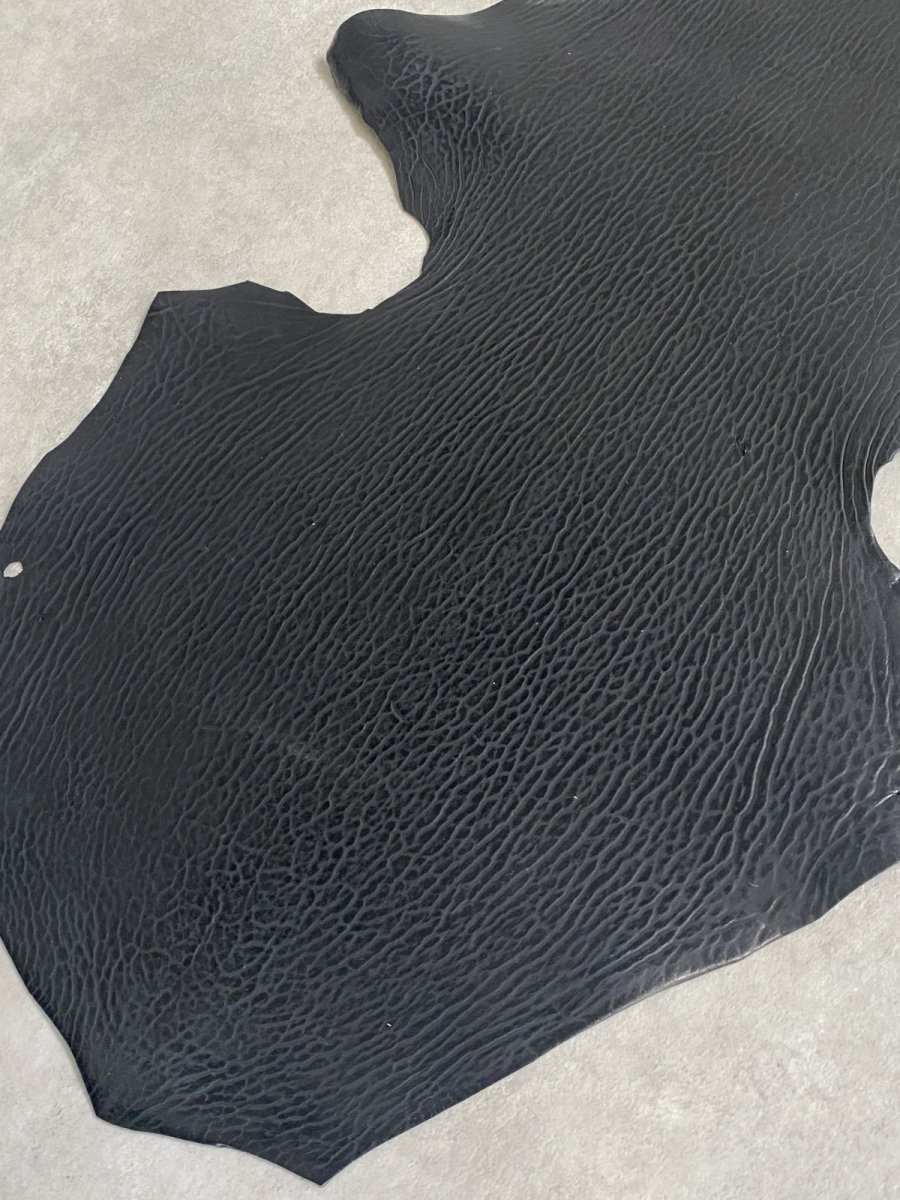 画像6: ケープシール　ブラック　オットセイ革　シールスキン (6)