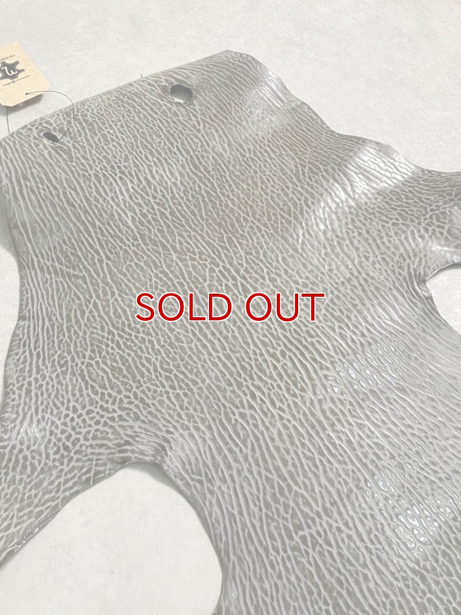 画像5: ケープシール グレー オットセイ革 シールスキン  (5)