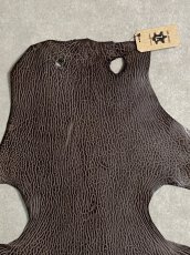 画像4: ケープシール　ニコチン　オットセイ革　シールスキン　エキゾチックレザー (4)