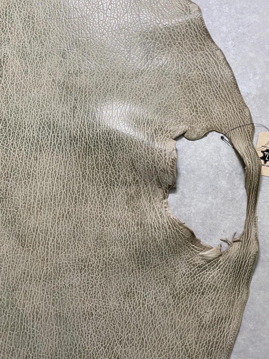 画像6: ケープシール　フォレストグリーン　オットセイ革　シールスキン (6)