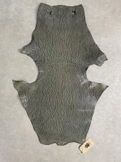 画像1: ケープシール　グレー　オットセイ革 (1)