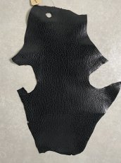 画像1: ケープシール　ブラック　オットセイ革　シールスキン (1)