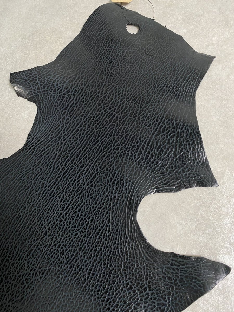 画像2: ケープシール　ブラック　オットセイ革　シールスキン (2)