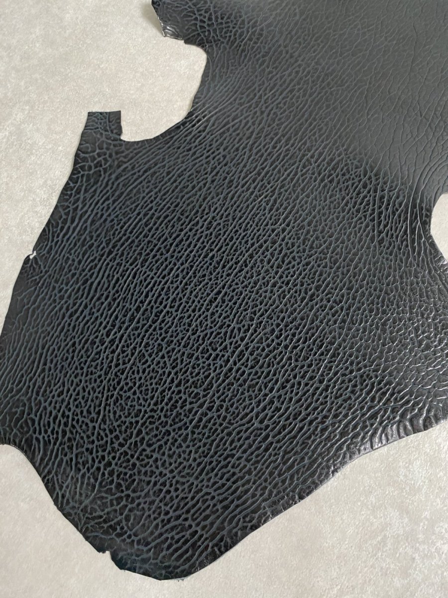 画像3: ケープシール　ブラック　オットセイ革　シールスキン (3)