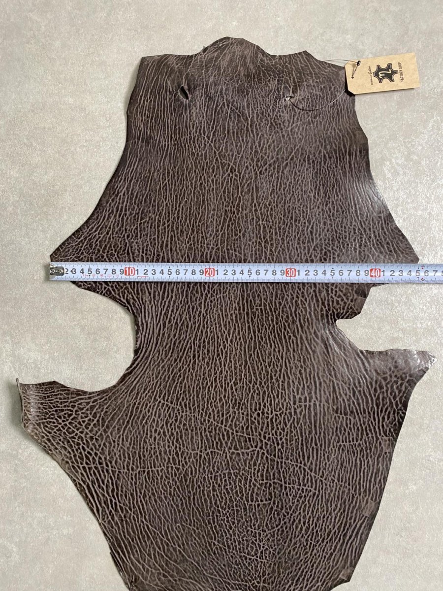 画像7: ケープシール　ニコチン　オットセイ革　シールスキン　エキゾチックレザー (7)