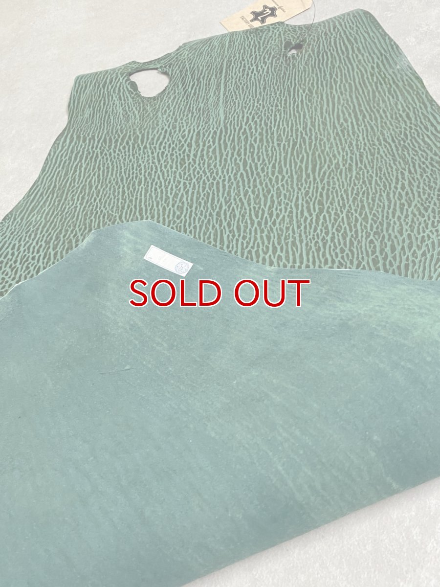 画像8: ケープシール　グリーン　オットセイ革 (8)