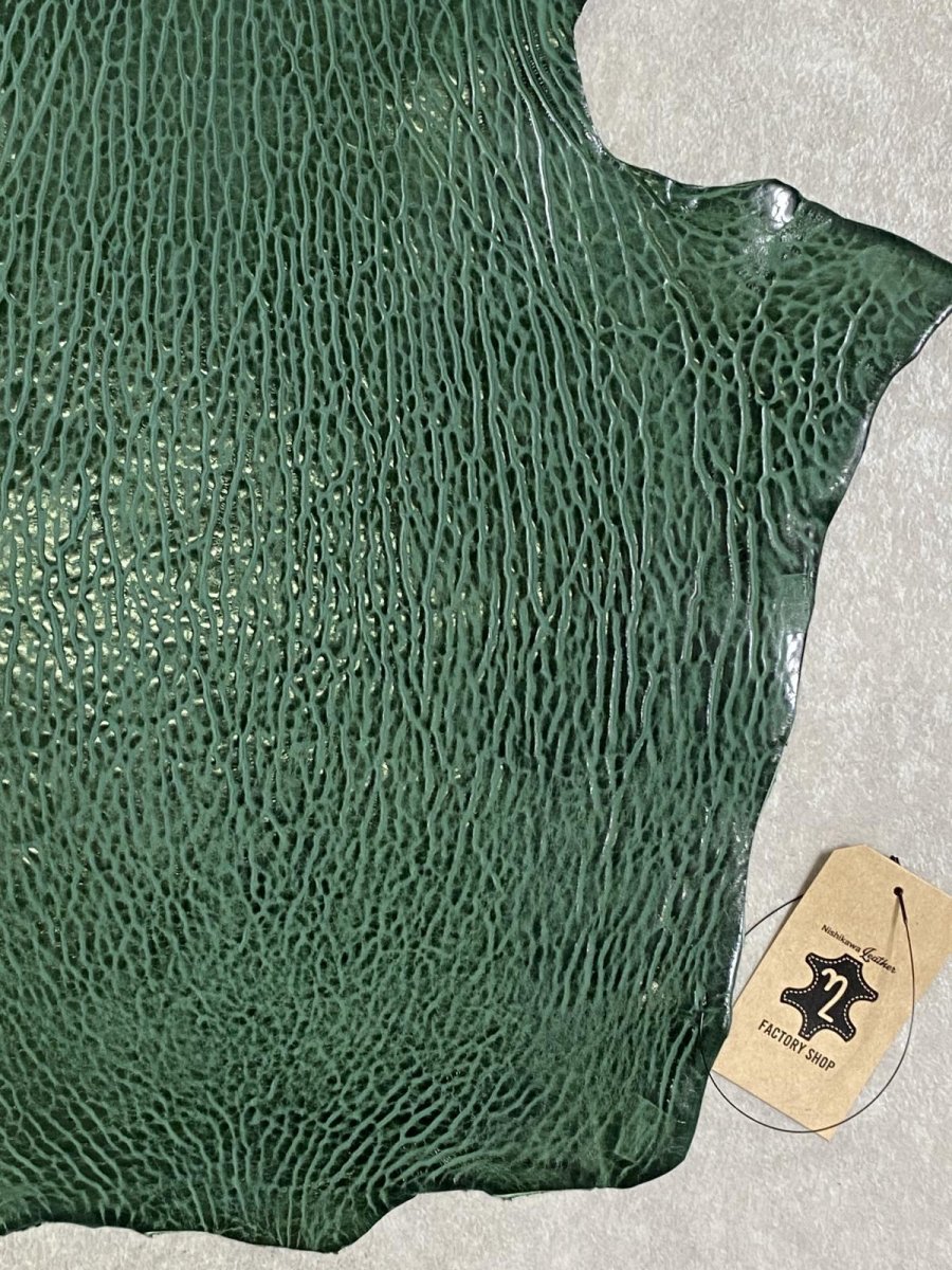 画像6: ケープシール　グリーン　オットセイ革 (6)