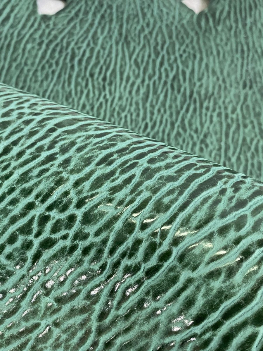 画像8: ケープシール　グリーン　オットセイ革 (8)