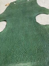 画像7: ケープシール　グリーン　オットセイ革 (7)