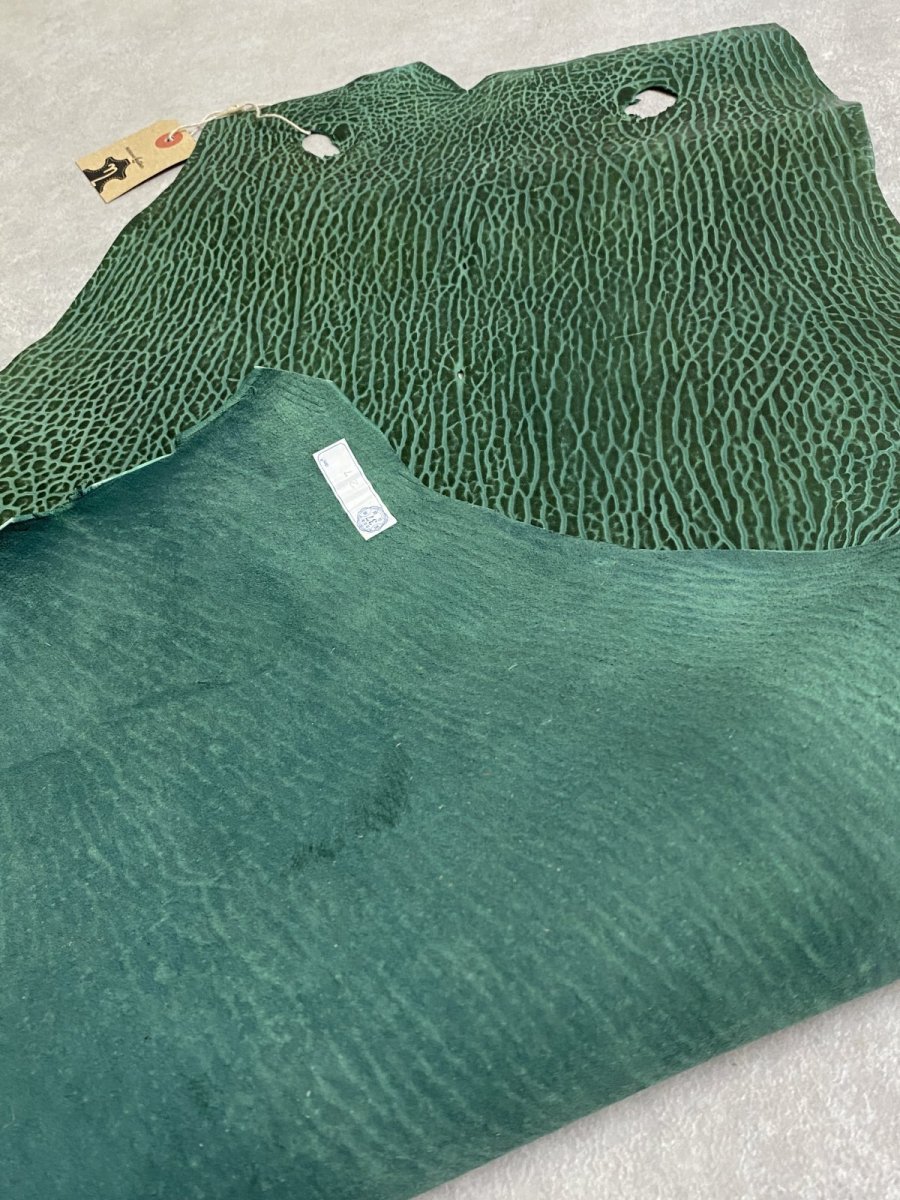 画像9: ケープシール　グリーン　オットセイ革 (9)