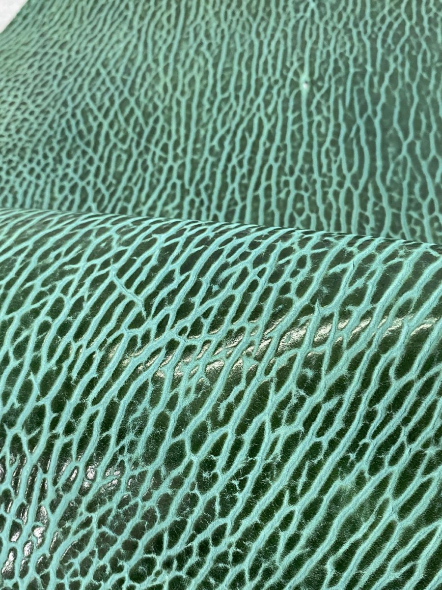 画像8: ケープシール　グリーン　オットセイ革 (8)