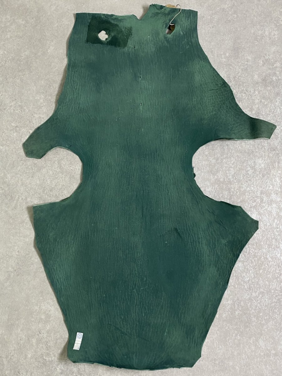 画像10: ケープシール　グリーン　オットセイ革 (10)