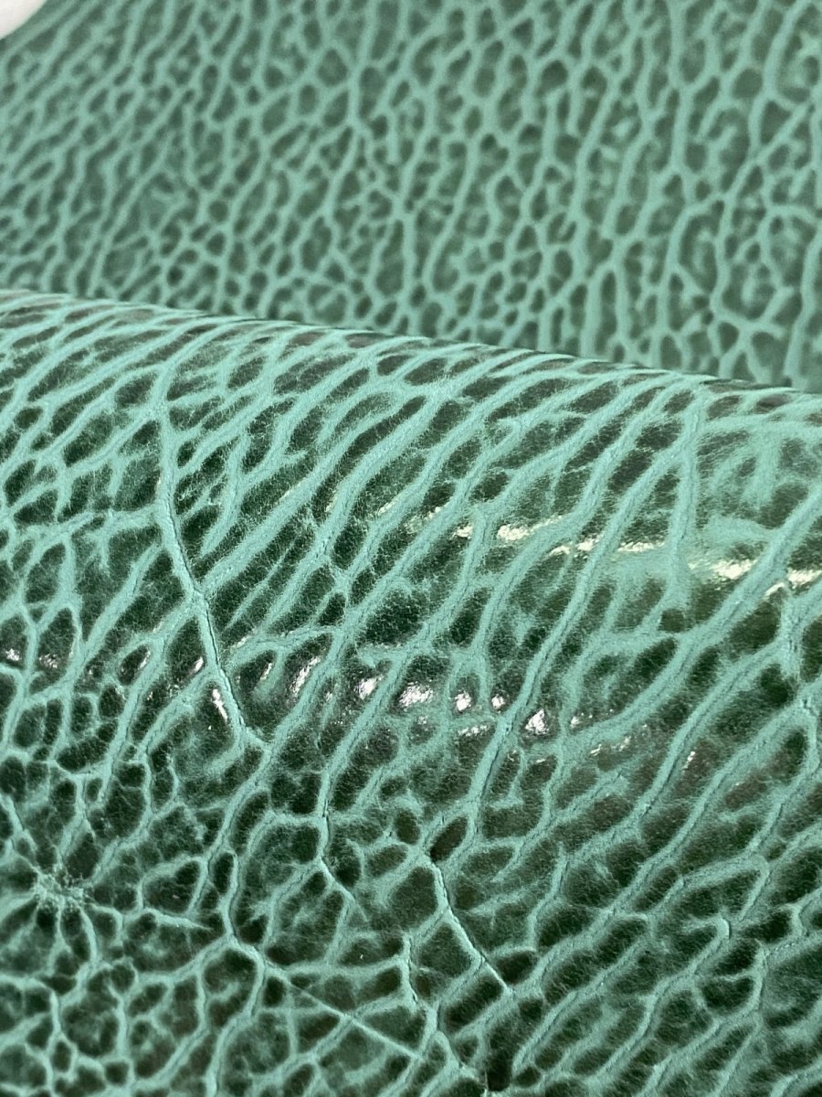 画像7: ケープシール　グリーン　オットセイ革 (7)