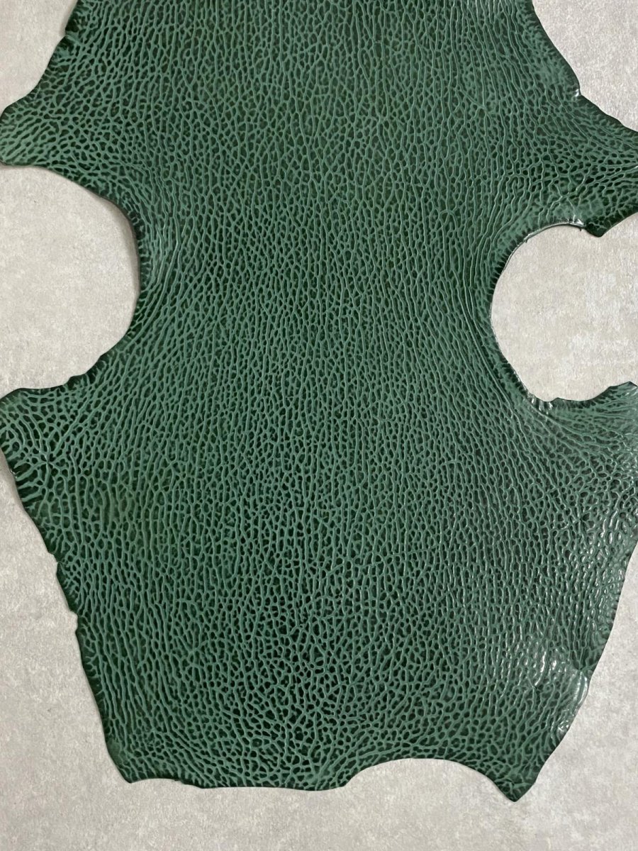 画像4: ケープシール グリーン オットセイ革 (4)