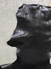 画像2: ケープシール　ブラック　オットセイ革　シールスキン (2)