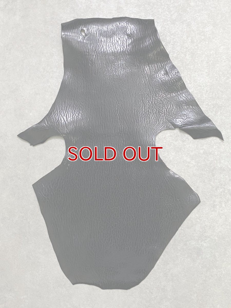 画像1: ケープシール　ブラック　オットセイ革　シールスキン (1)