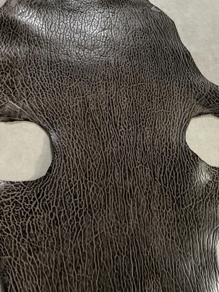 画像4: ケープシール　ニコチン　オットセイ革　シールスキン　エキゾチックレザー (4)