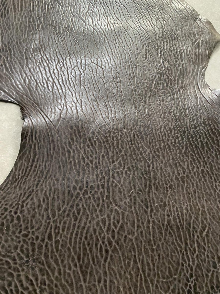 画像4: ケープシール　ニコチン　オットセイ革　シールスキン　エキゾチックレザー (4)