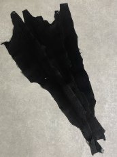 画像1: 【sale￥3500均一】シャーク　ブラック　サメ革　鮫革　シャークスキン (1)