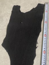 画像4: 【sale￥3500均一】シャーク　ブラック　サメ革　鮫革　シャークスキン (4)