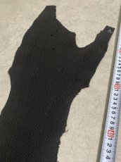 画像6: 【sale￥3500均一】シャーク　ブラック　サメ革　鮫革　シャークスキン (6)