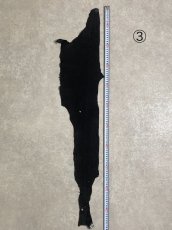 画像7: 【sale￥3500均一】シャーク　ブラック　サメ革　鮫革　シャークスキン (7)