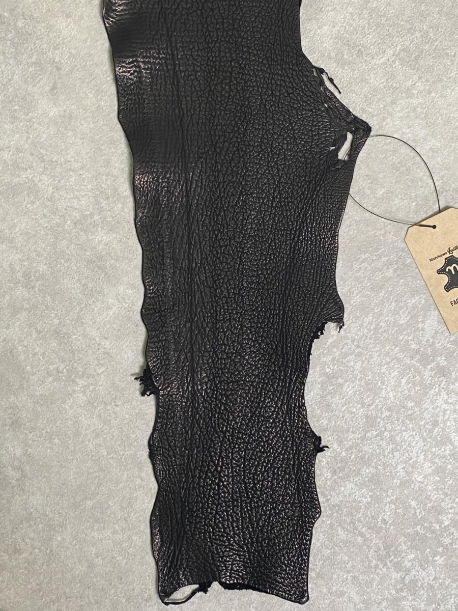 画像4: シャーク　ブラック　鮫革　シャークスキン (4)