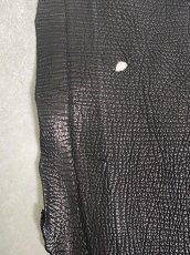 画像7: シャーク　ブラック　鮫革　シャークスキン (7)