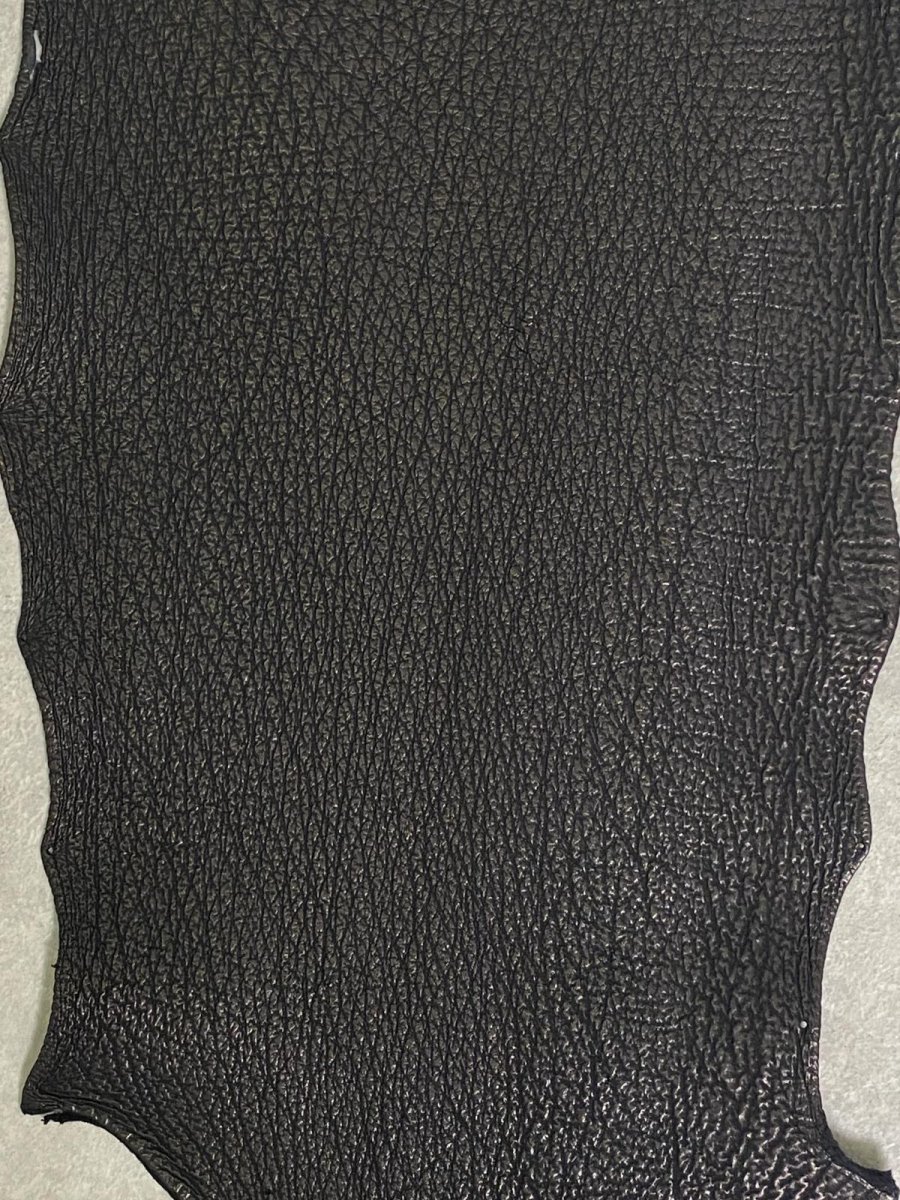 画像3: シャーク　ブラック　鮫革　シャークスキン (3)