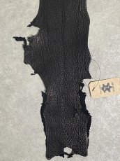 画像4: シャーク　ブラック　鮫革　シャークスキン (4)