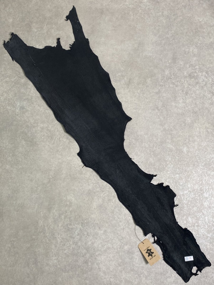 画像7: シャーク　ブラック　鮫革　シャークスキン (7)