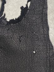 画像6: シャーク　ブラック　鮫革　シャークスキン (6)