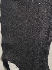 画像3: シャーク　ブラック　鮫革　シャークスキン (3)