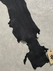 画像4: シャーク　ブラック　鮫革　シャークスキン (4)
