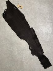 画像1: シャーク　ブラック　鮫革　シャークスキン (1)