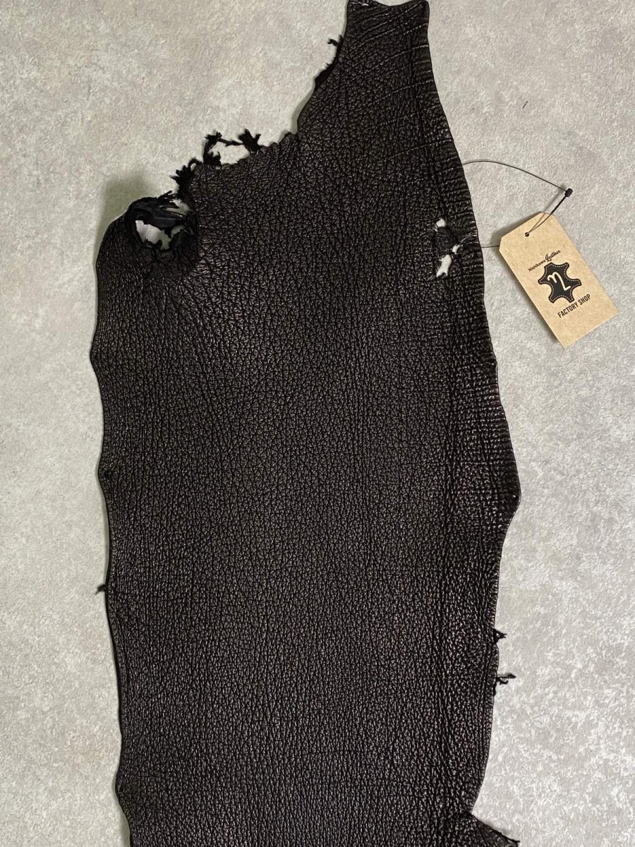 画像3: シャーク　ブラック　鮫革　シャークスキン (3)