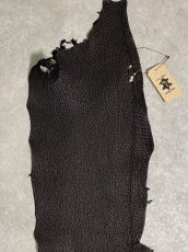 画像3: シャーク　ブラック　鮫革　シャークスキン (3)