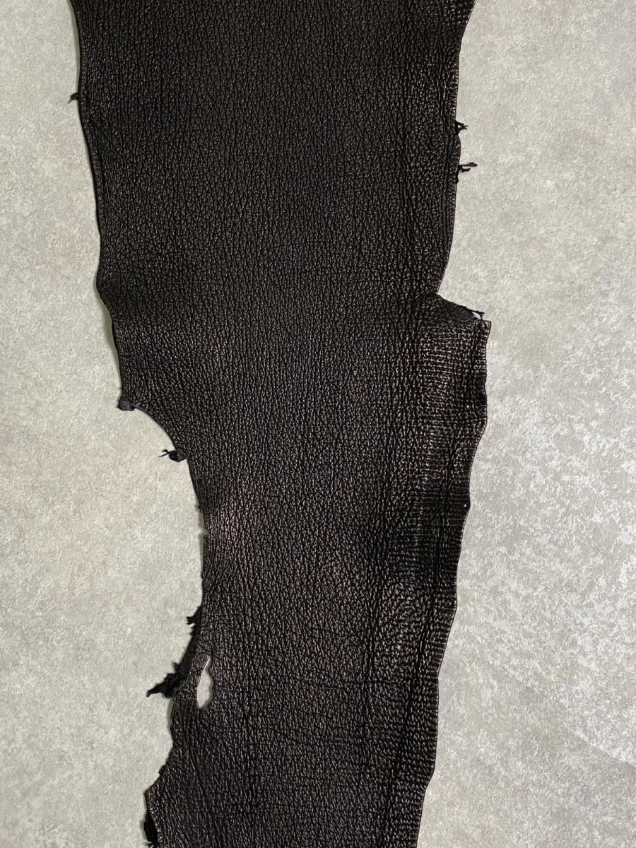 画像4: シャーク　ブラック　鮫革　シャークスキン (4)