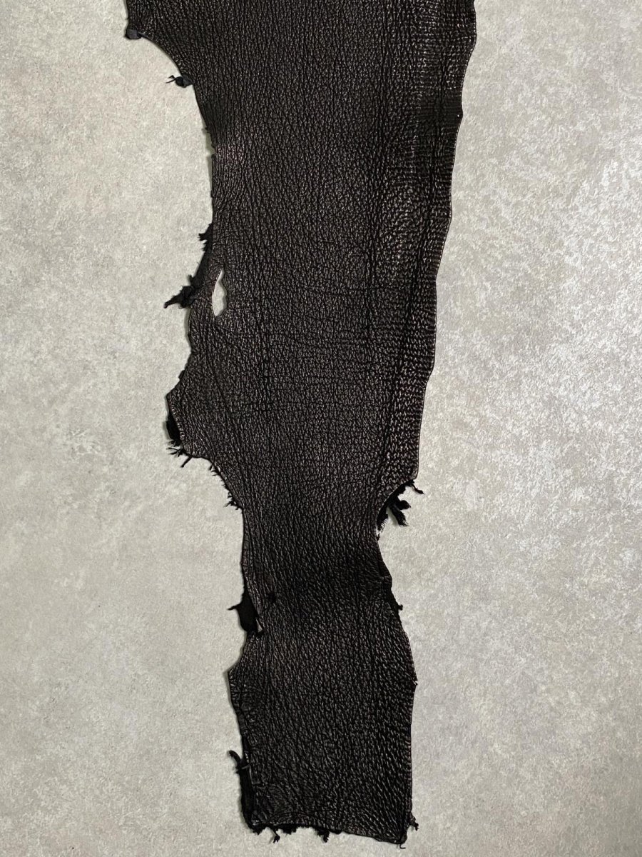 画像5: シャーク　ブラック　鮫革　シャークスキン (5)