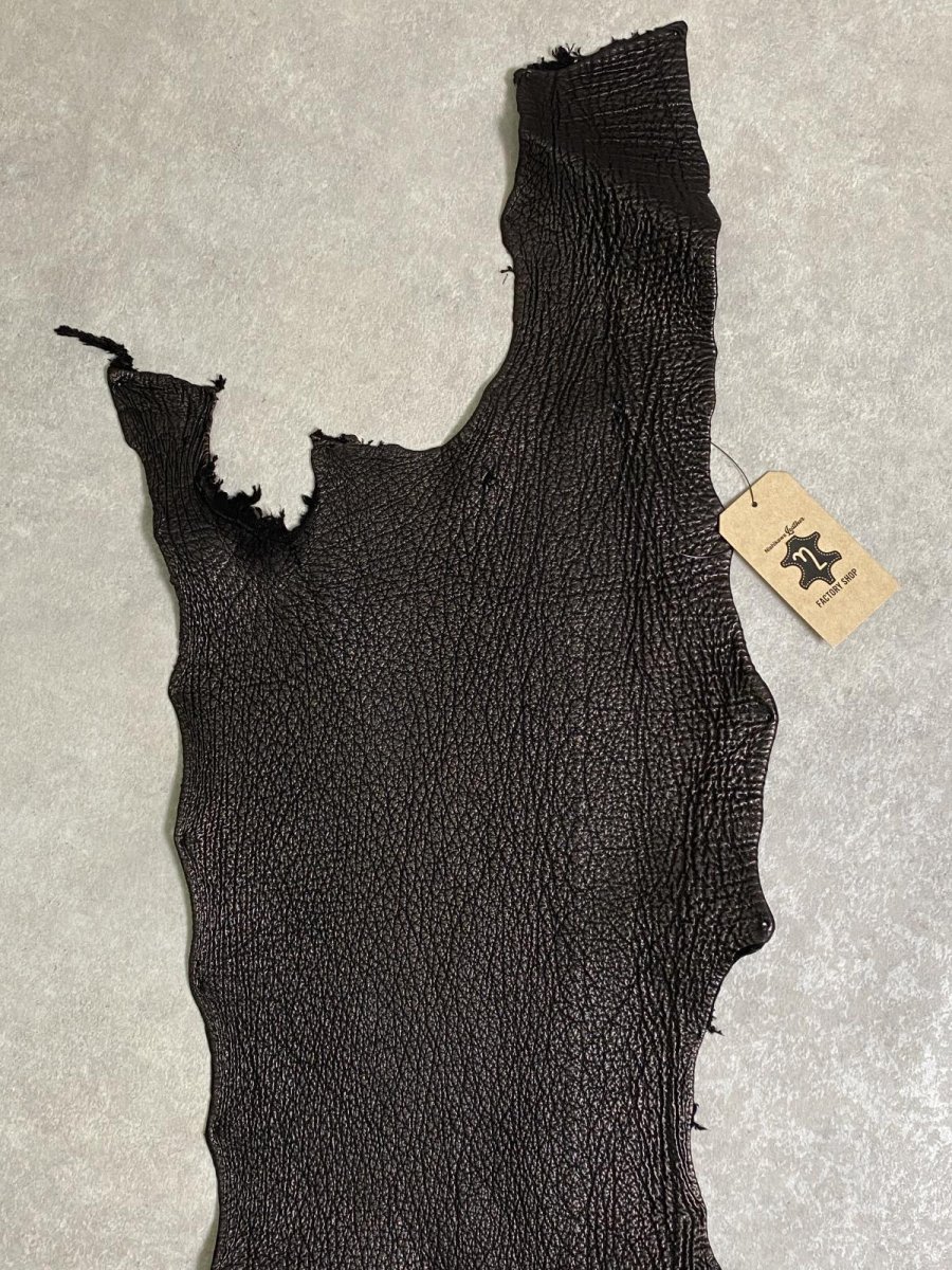 画像3: シャーク　ブラック　鮫革　シャークスキン (3)