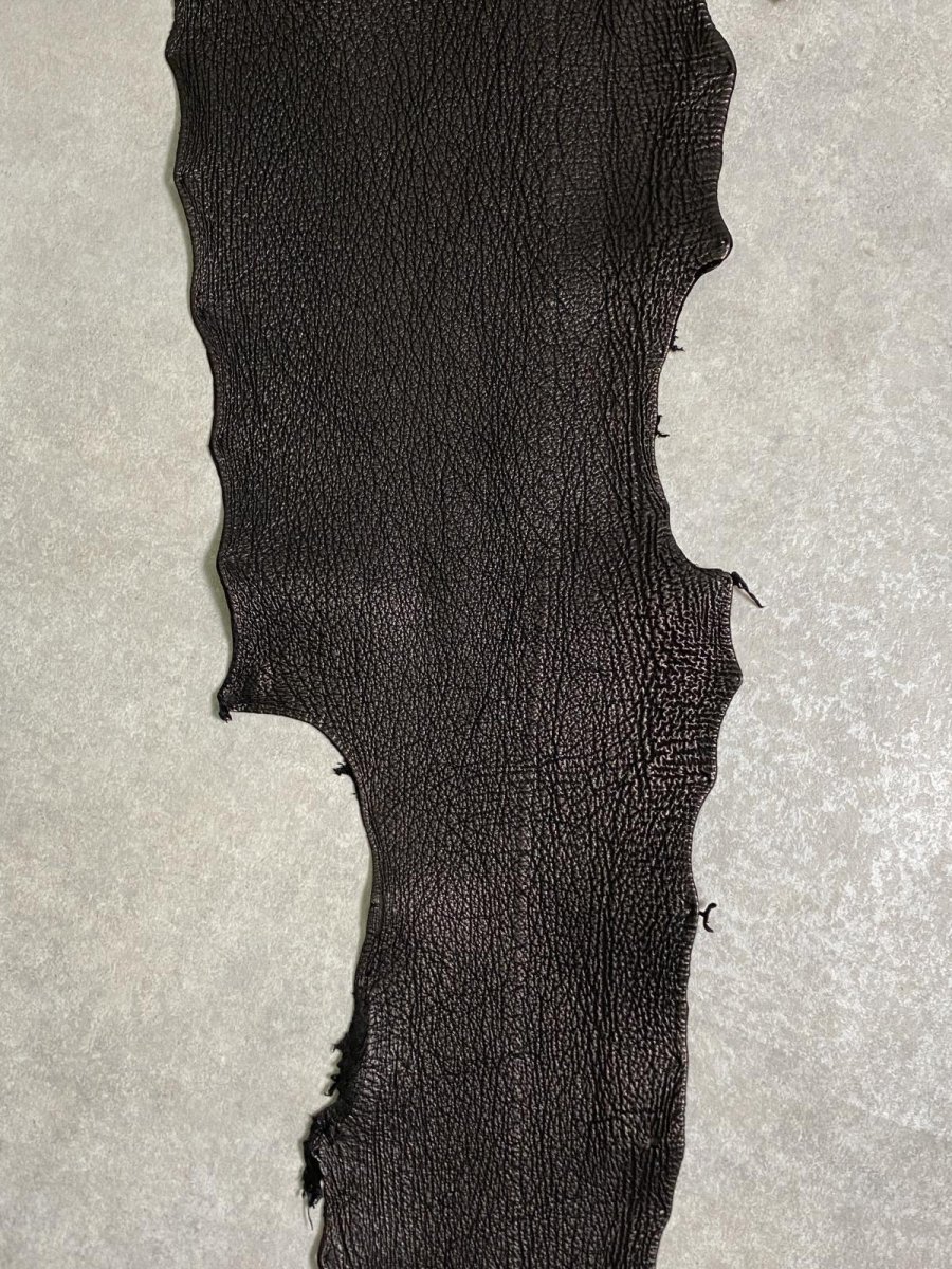 画像4: シャーク　ブラック　鮫革　シャークスキン (4)