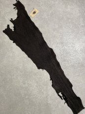 画像1: シャーク　ブラック　鮫革　シャークスキン (1)