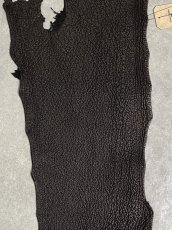 画像2: シャーク　ブラック　鮫革　シャークスキン (2)