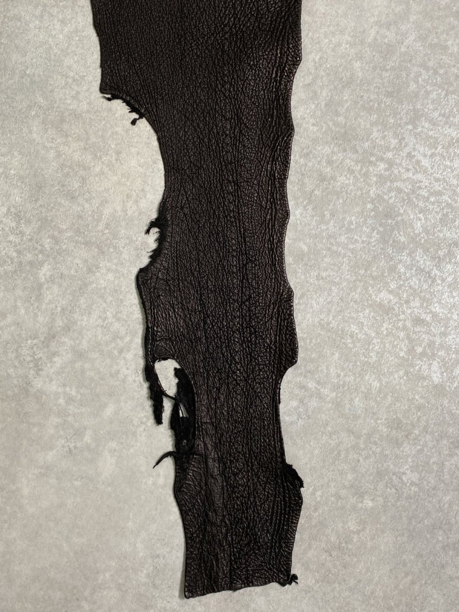 画像5: シャーク　ブラック　鮫革　シャークスキン (5)