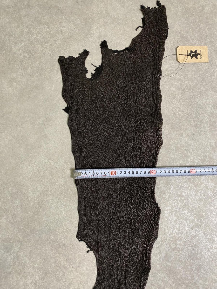 画像8: シャーク　ブラック　鮫革　シャークスキン (8)