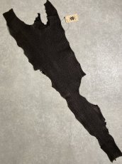 画像1: シャーク　ブラック　鮫革　シャークスキン (1)
