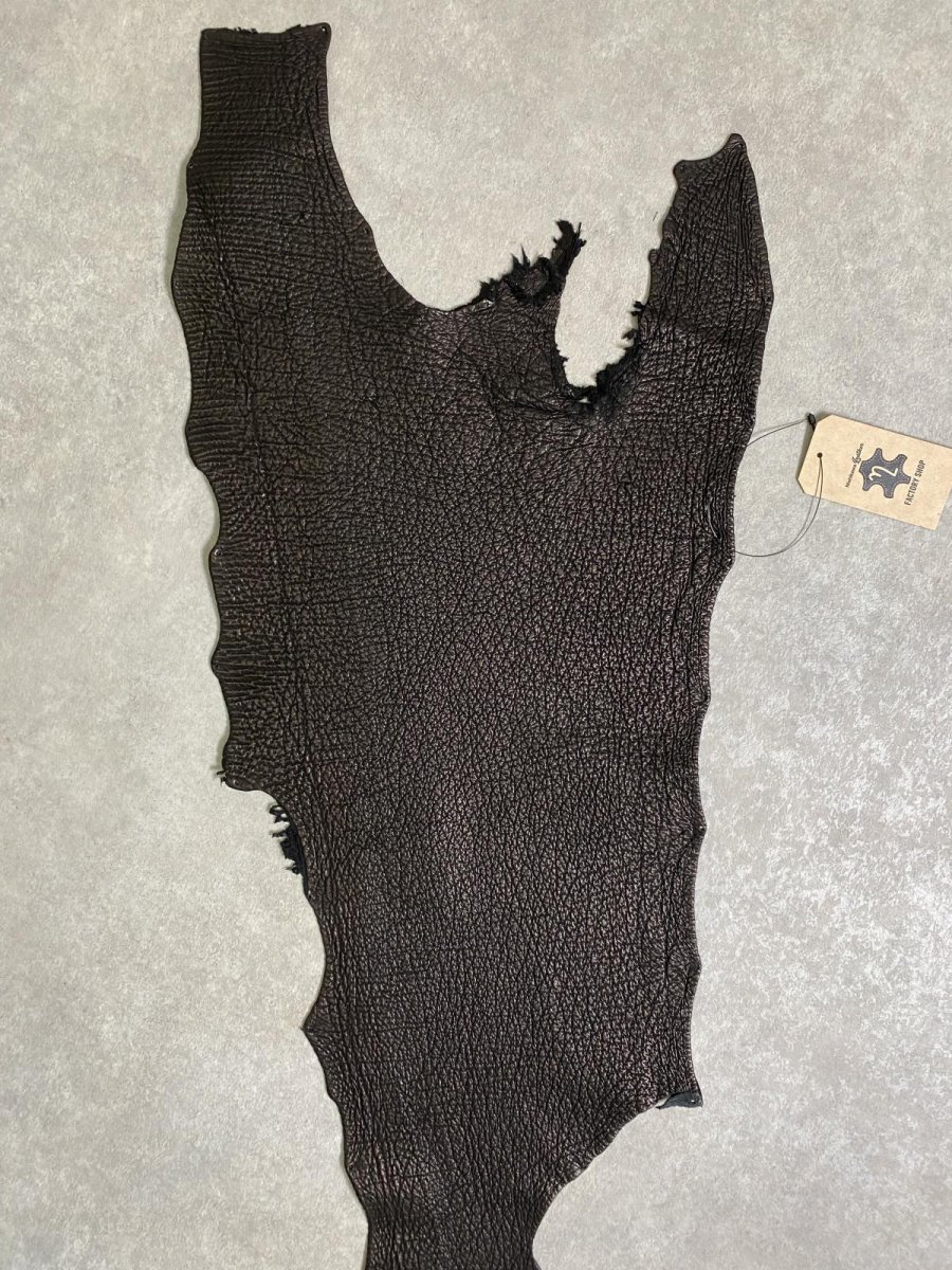 画像3: シャーク　ブラック　鮫革　シャークスキン (3)