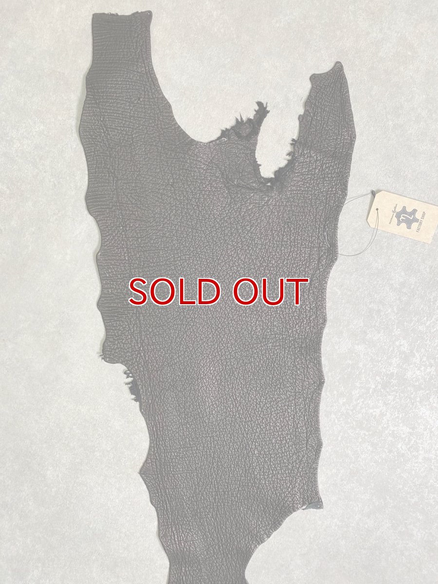 画像3: シャーク　ブラック　鮫革　シャークスキン (3)